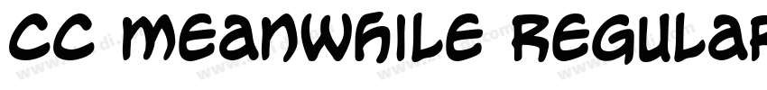 CC Meanwhile Regular字体转换